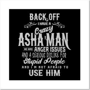 Crazy Asha'man (Light) Posters and Art